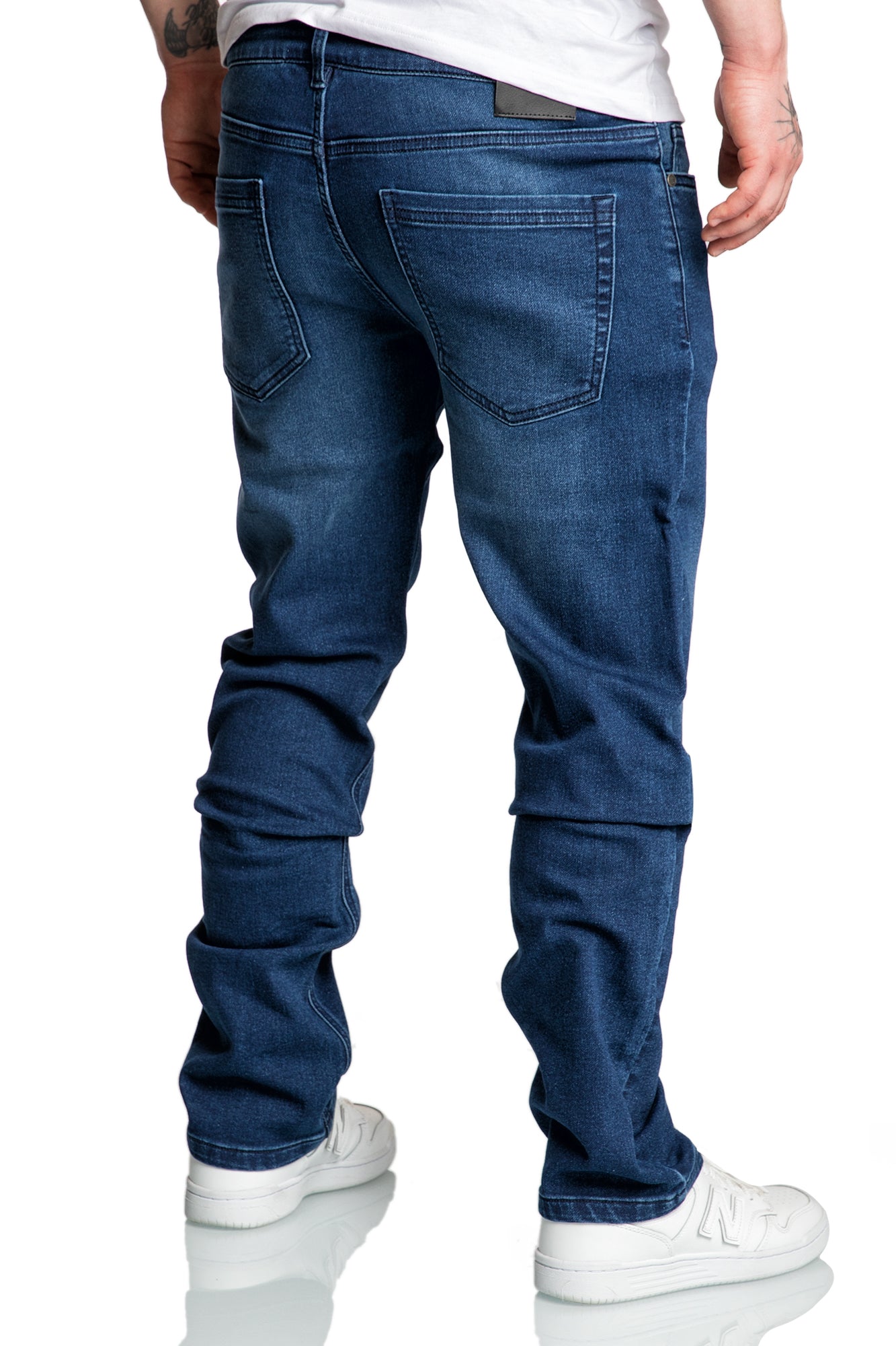 COPPELL Herren Sweathose im Denim-Look