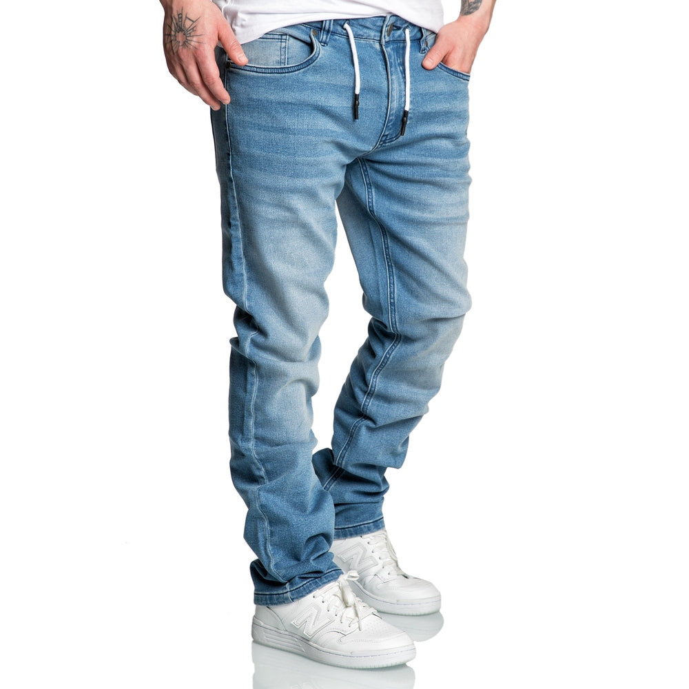 COPPELL Herren Sweathose im Denim-Look