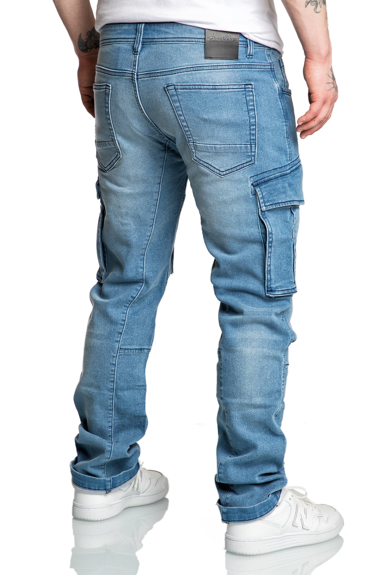 LINNDALE Herren Sweathose im Denim-Look