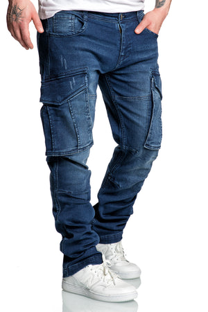 LINNDALE Herren Sweathose im Denim-Look