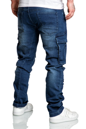 LINNDALE Herren Sweathose im Denim-Look